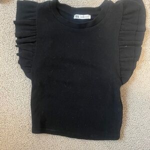Women's Black Zara Top